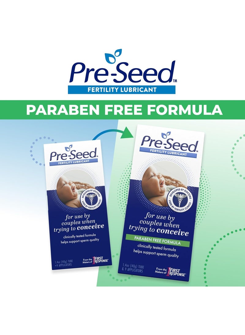 FIRST RESPONSE Pre-Seed Fertility Lubricant, 9 Applicators (1.4 oz) - Image 2